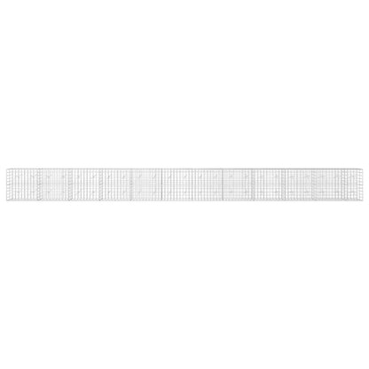 Gabion with 5 mm Wire and 10x10 cm Mesh 1150x20x100 cm
