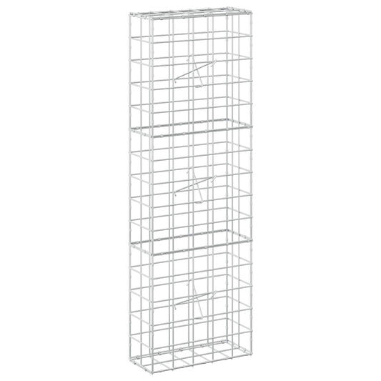 Gabion with 5 mm Wire and 10x10 cm Mesh 50x20x150 cm