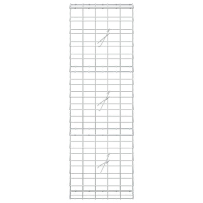 Gabion with 5 mm Wire and 10x10 cm Mesh 50x20x150 cm