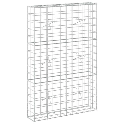 Gabion with 5 mm Wire and 10x10 cm Mesh 100x20x150 cm