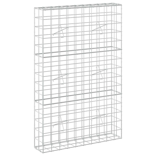 Gabion with 5 mm Wire and 10x10 cm Mesh 100x20x150 cm