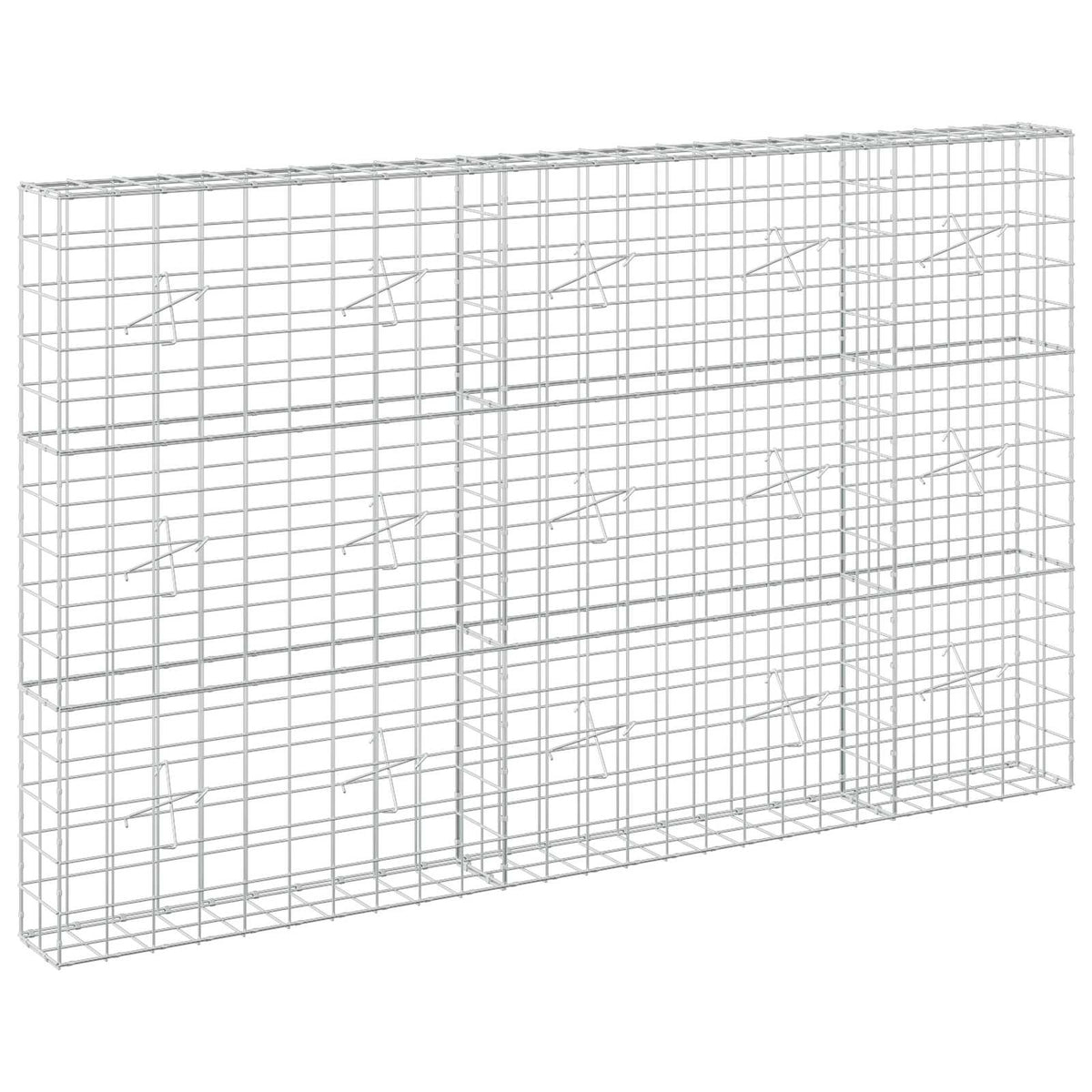 Gabion with 5 mm Wire and 10x10 cm Mesh 250x20x150 cm