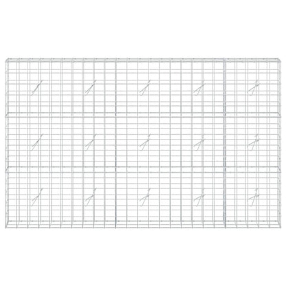 Gabion with 5 mm Wire and 10x10 cm Mesh 250x20x150 cm