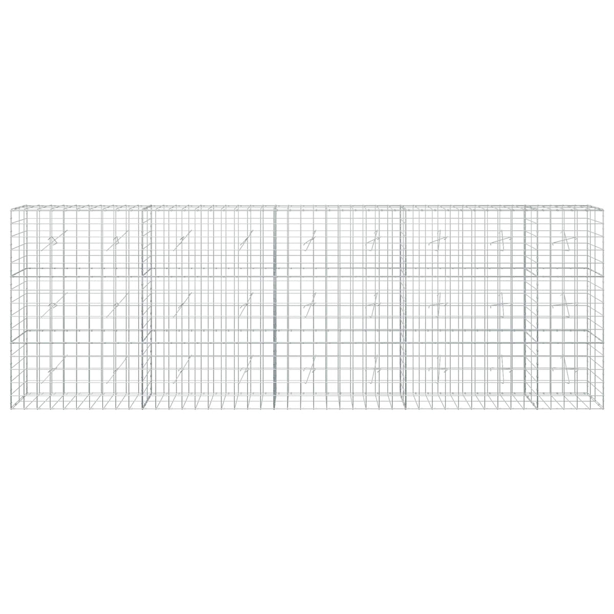 Gabion with 5 mm Wire and 10x10 cm Mesh 450x20x150 cm