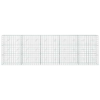 Gabion with 5 mm Wire and 10x10 cm Mesh 500x20x150 cm