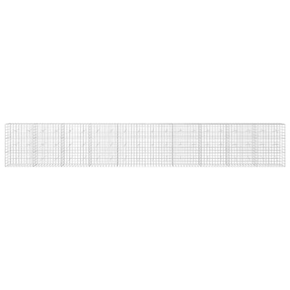 Gabion with 5 mm Wire and 10x10 cm Mesh 1000x20x150 cm