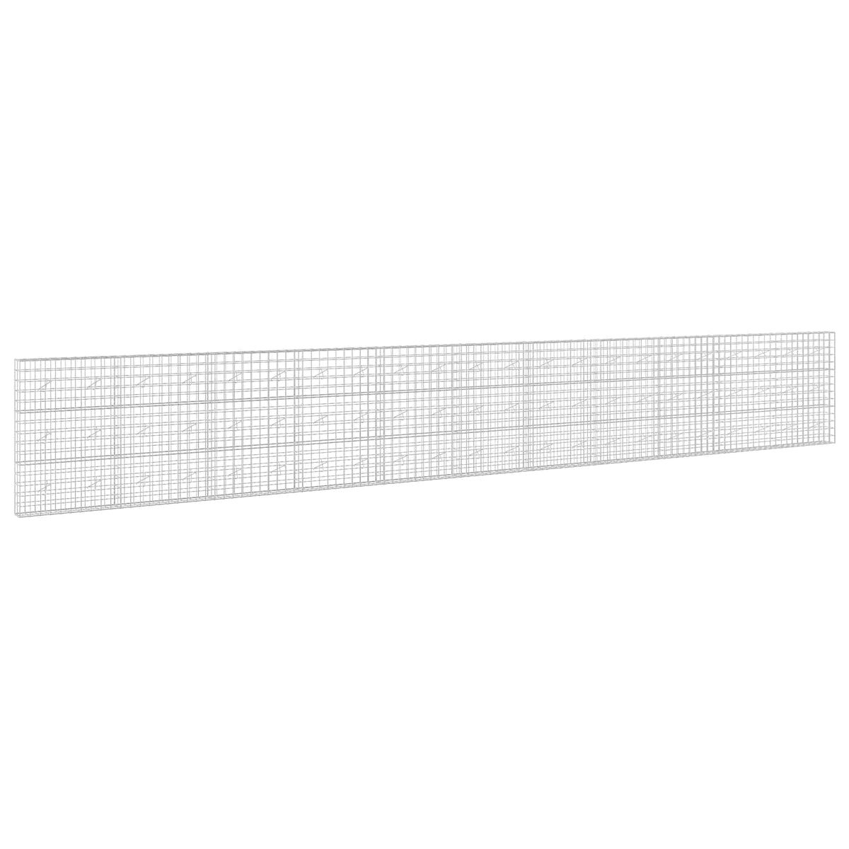 Gabion with 5 mm Wire and 10x10 cm Mesh 1100x20x150 cm