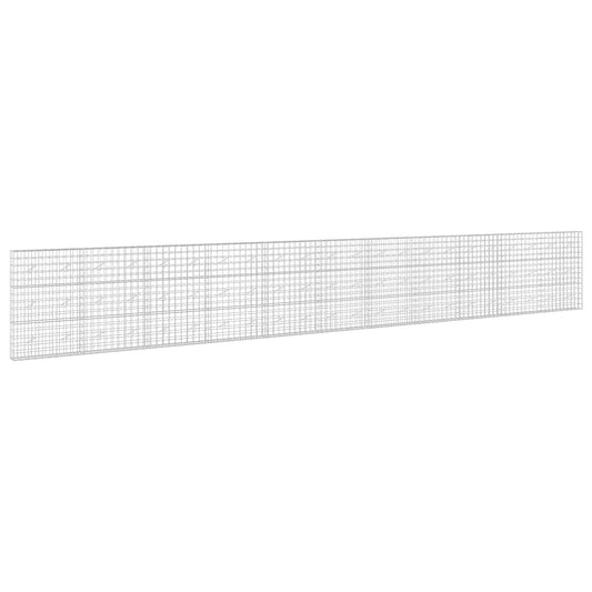 Gabion with 5 mm Wire and 10x10 cm Mesh 1100x20x150 cm