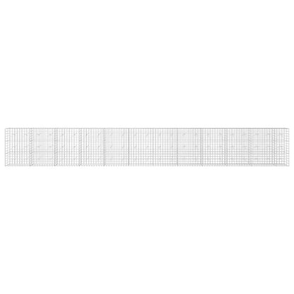 Gabion with 5 mm Wire and 10x10 cm Mesh 1150x20x150 cm