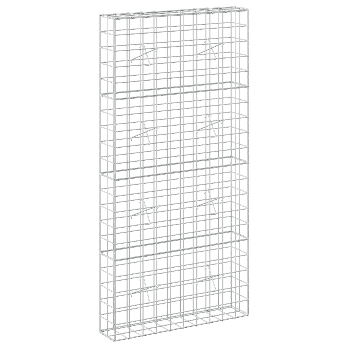 Gabion with 5 mm Wire and 10x10 cm Mesh 100x20x200 cm