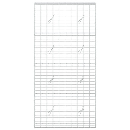 Gabion with 5 mm Wire and 10x10 cm Mesh 100x20x200 cm