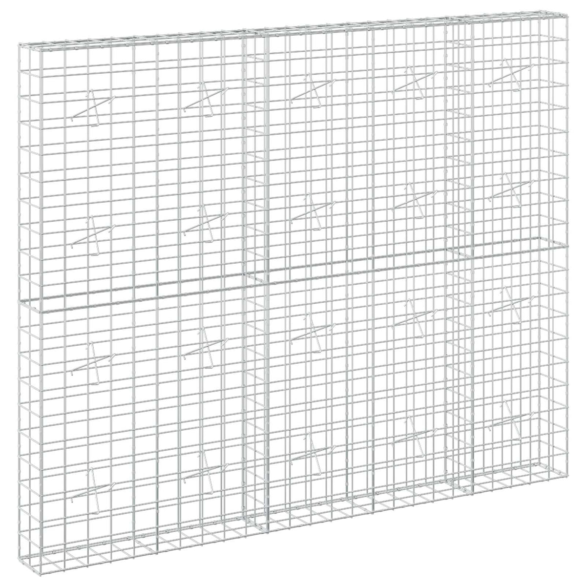 Gabion with 5 mm Wire and 10x10 cm Mesh 250x20x200 cm