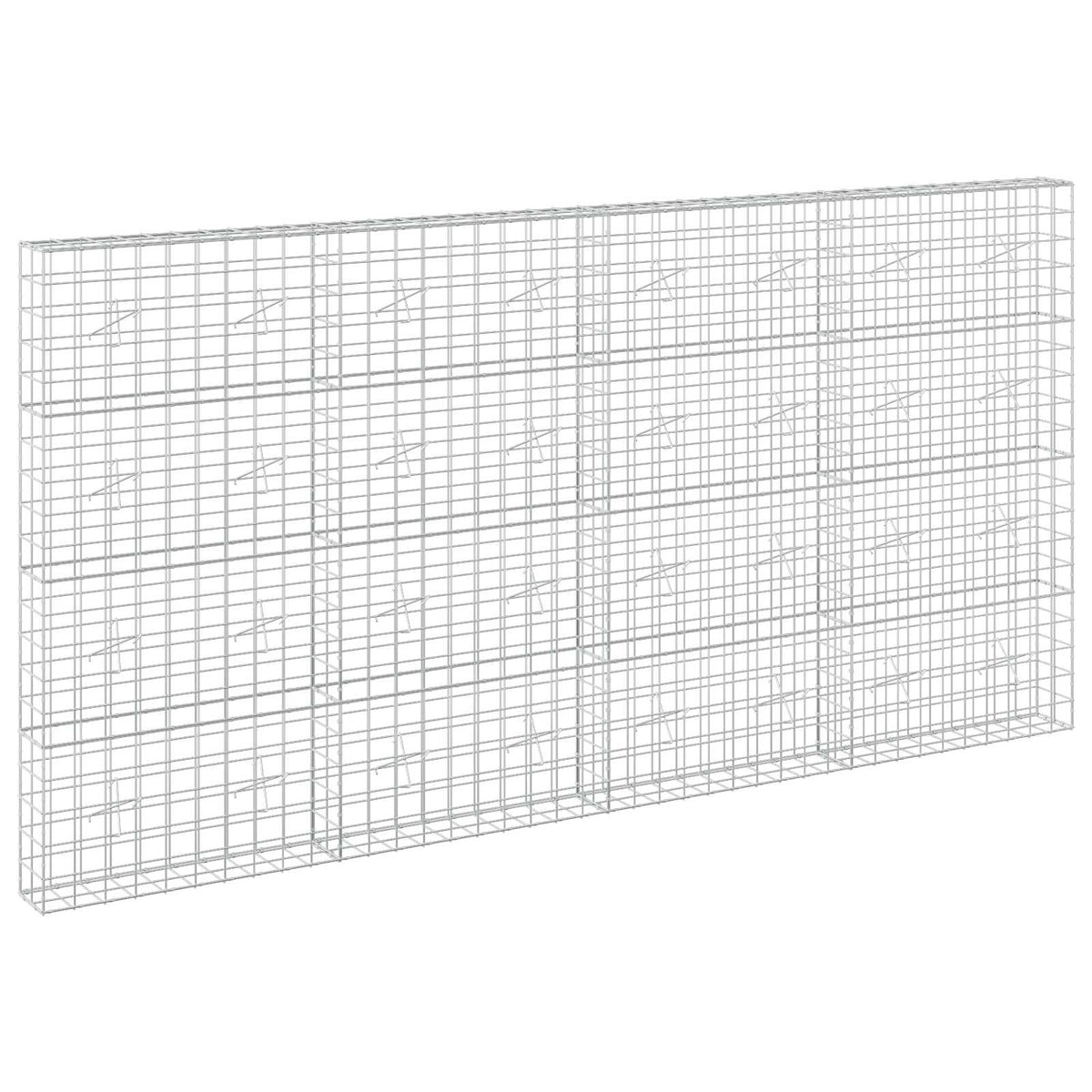 Gabion with 5 mm Wire and 10x10 cm Mesh 400x20x200 cm