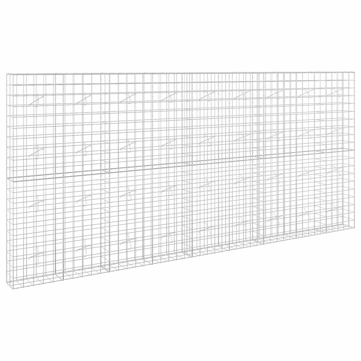 Gabion with 5 mm Wire and 10x10 cm Mesh 450x20x200 cm