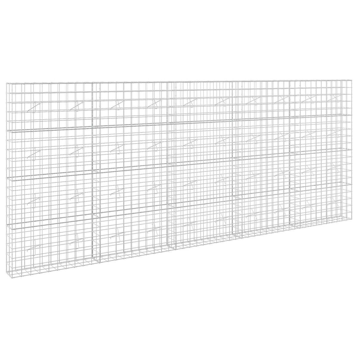 Gabion with 5 mm Wire and 10x10 cm Mesh 500x20x200 cm