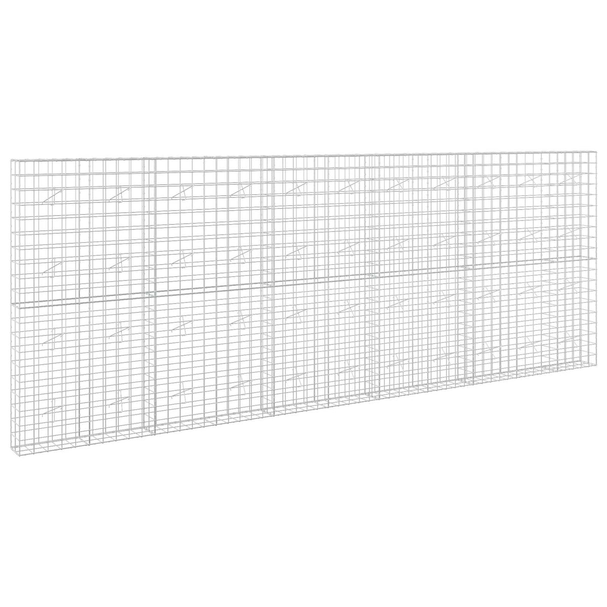 Gabion with 5 mm Wire and 10x10 cm Mesh 550x20x200 cm