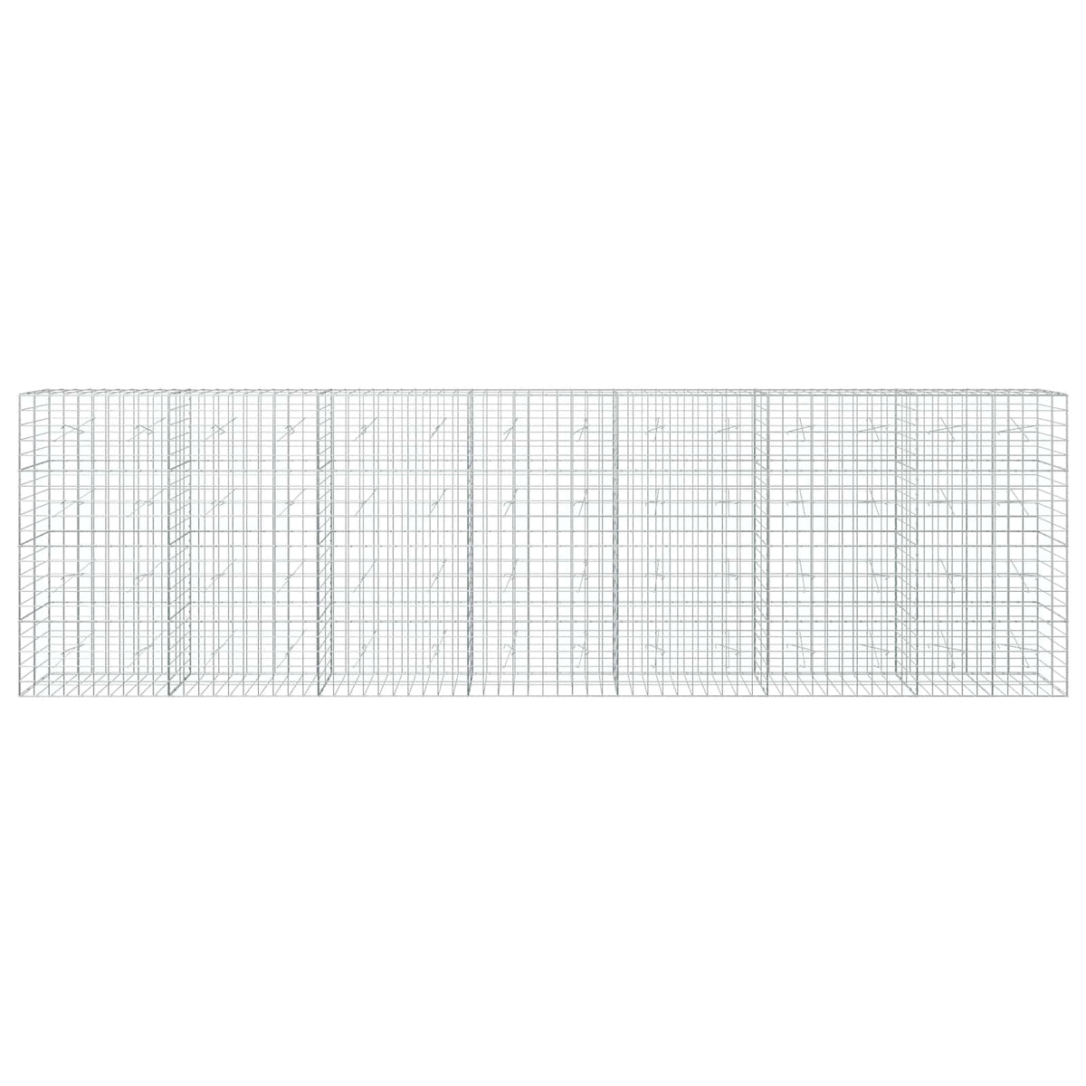 Gabion with 5 mm Wire and 10x10 cm Mesh 700x20x200 cm