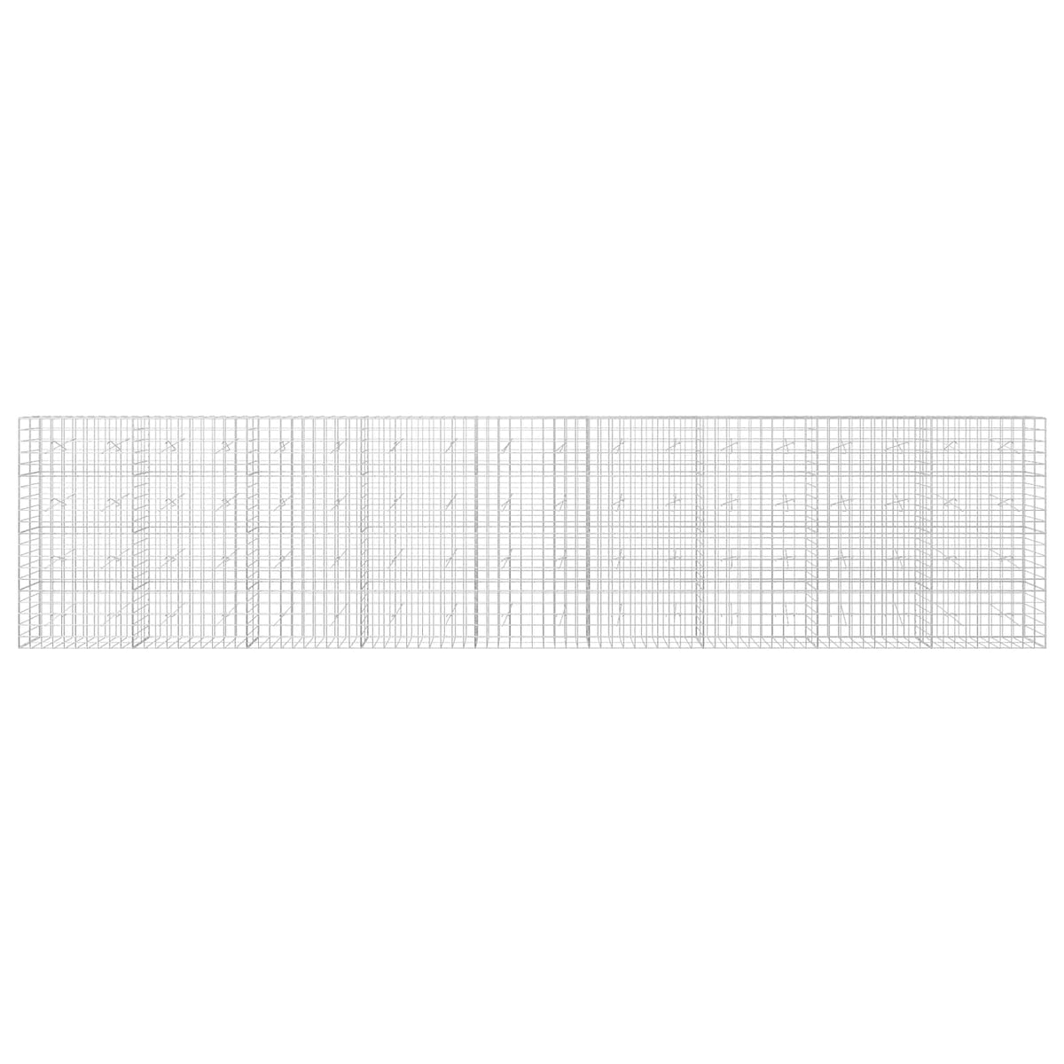 Gabion with 5 mm Wire and 10x10 cm Mesh 900x20x200 cm