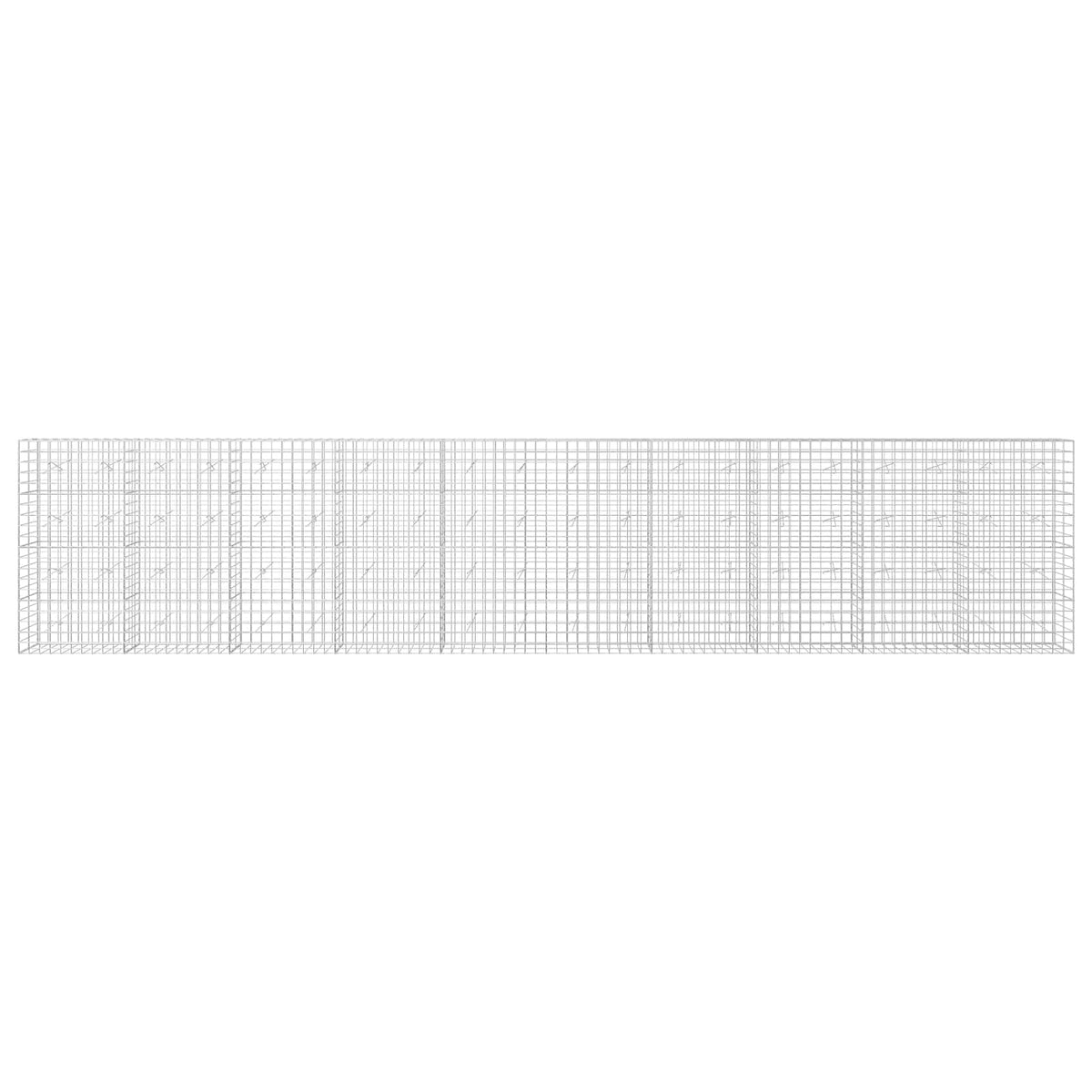 Gabion with 5 mm Wire and 10x10 cm Mesh 1000x20x200 cm