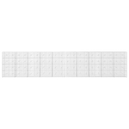 Gabion with 5 mm Wire and 10x10 cm Mesh 1000x20x200 cm