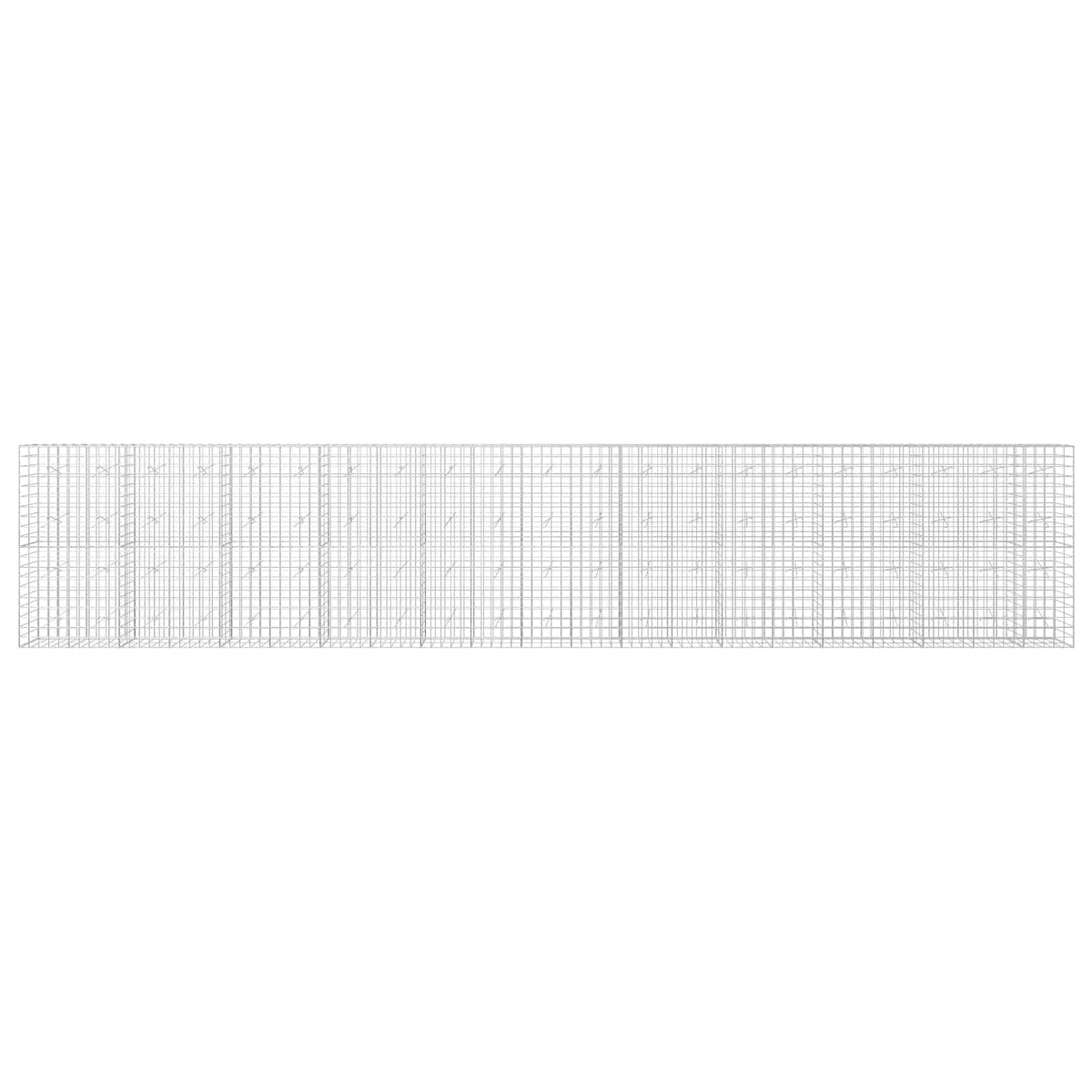 Gabion with 5 mm Wire and 10x10 cm Mesh 1050x20x200 cm