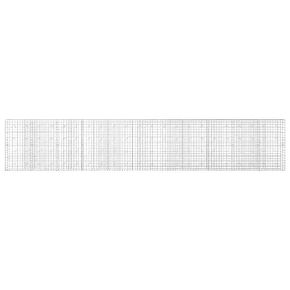Gabion with 5 mm Wire and 10x10 cm Mesh 1100x20x200 cm