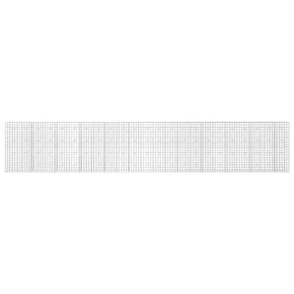 Gabion with 5 mm Wire and 10x10 cm Mesh 1150x20x200 cm
