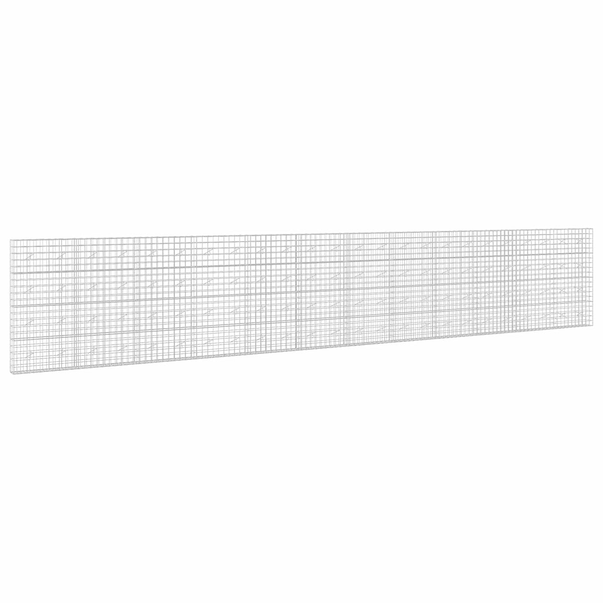 Gabion with 5 mm Wire and 10x10 cm Mesh 1200x20x200 cm