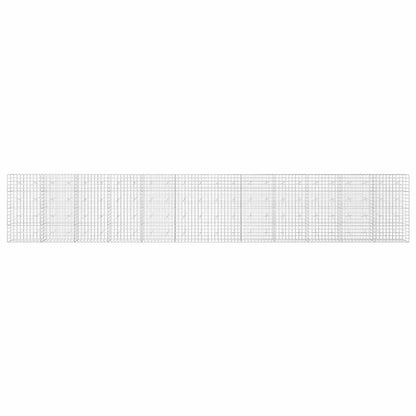 Gabion with 5 mm Wire and 10x10 cm Mesh 1200x20x200 cm