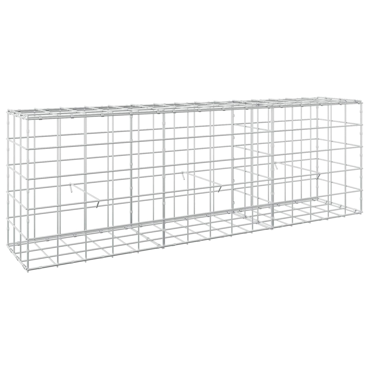 Gabion with 5 mm Wire and 10x10 cm Mesh 150x30x50 cm