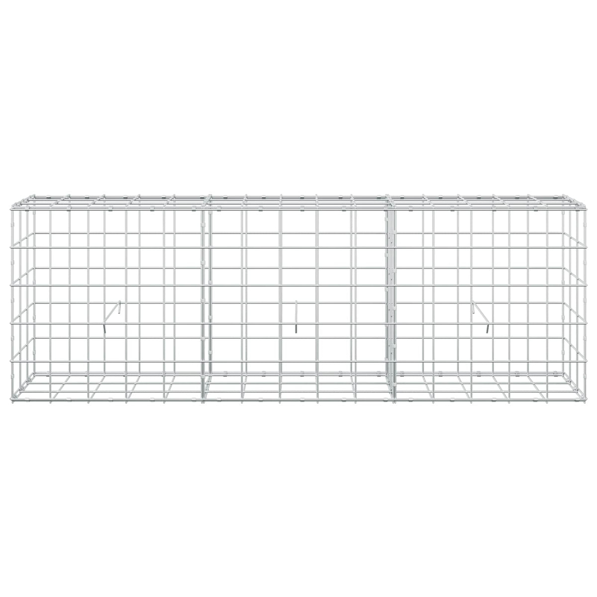 Gabion with 5 mm Wire and 10x10 cm Mesh 150x30x50 cm