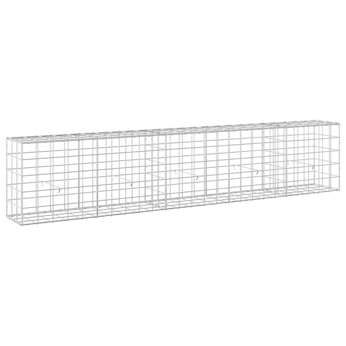 Gabion with 5 mm Wire and 10x10 cm Mesh 250x30x50 cm