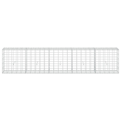 Gabion with 5 mm Wire and 10x10 cm Mesh 250x30x50 cm
