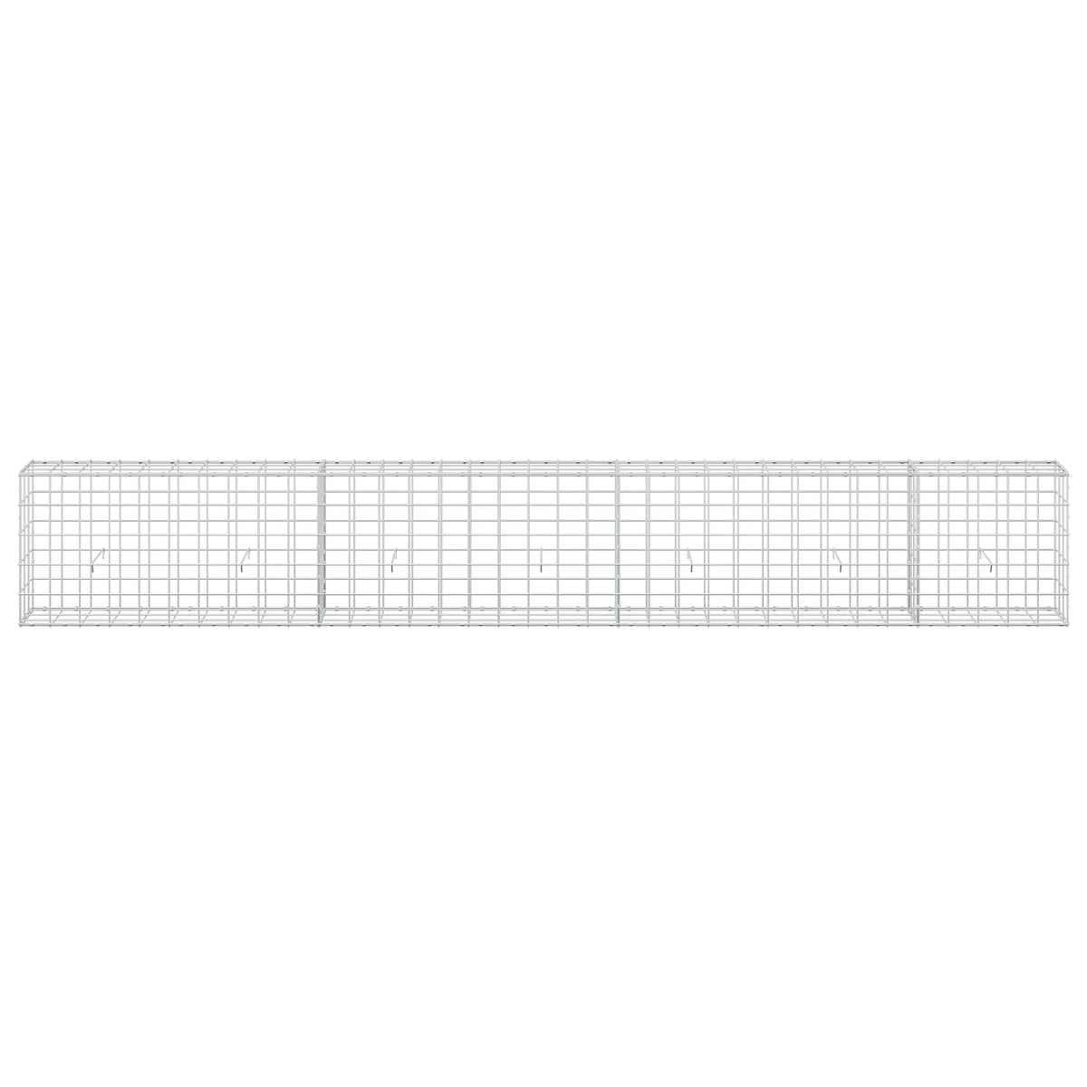 Gabion with 5 mm Wire and 10x10 cm Mesh 350x30x50 cm