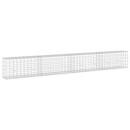 Gabion with 5 mm Wire and 10x10 cm Mesh 400x30x50 cm