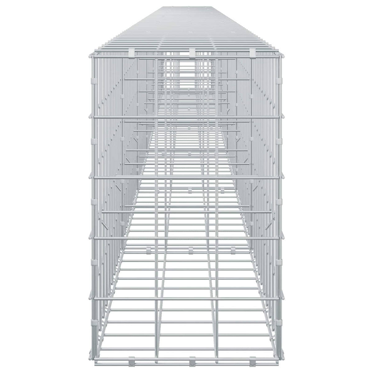 Gabion with 5 mm Wire and 10x10 cm Mesh 650x30x50 cm