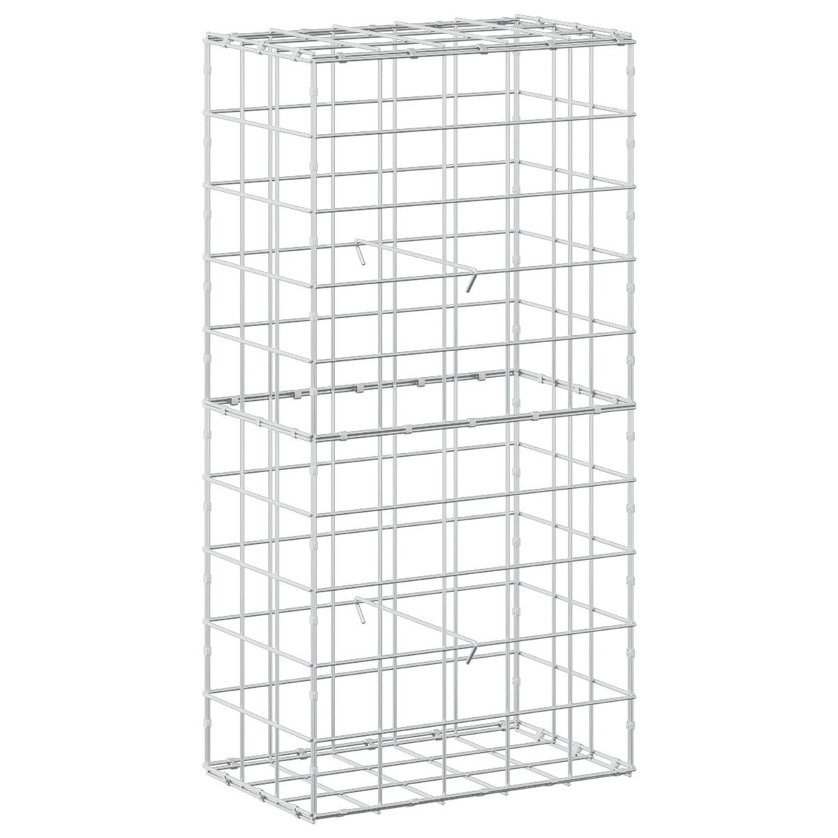 Gabion with 5 mm Wire and 10x10 cm Mesh 50x30x100 cm