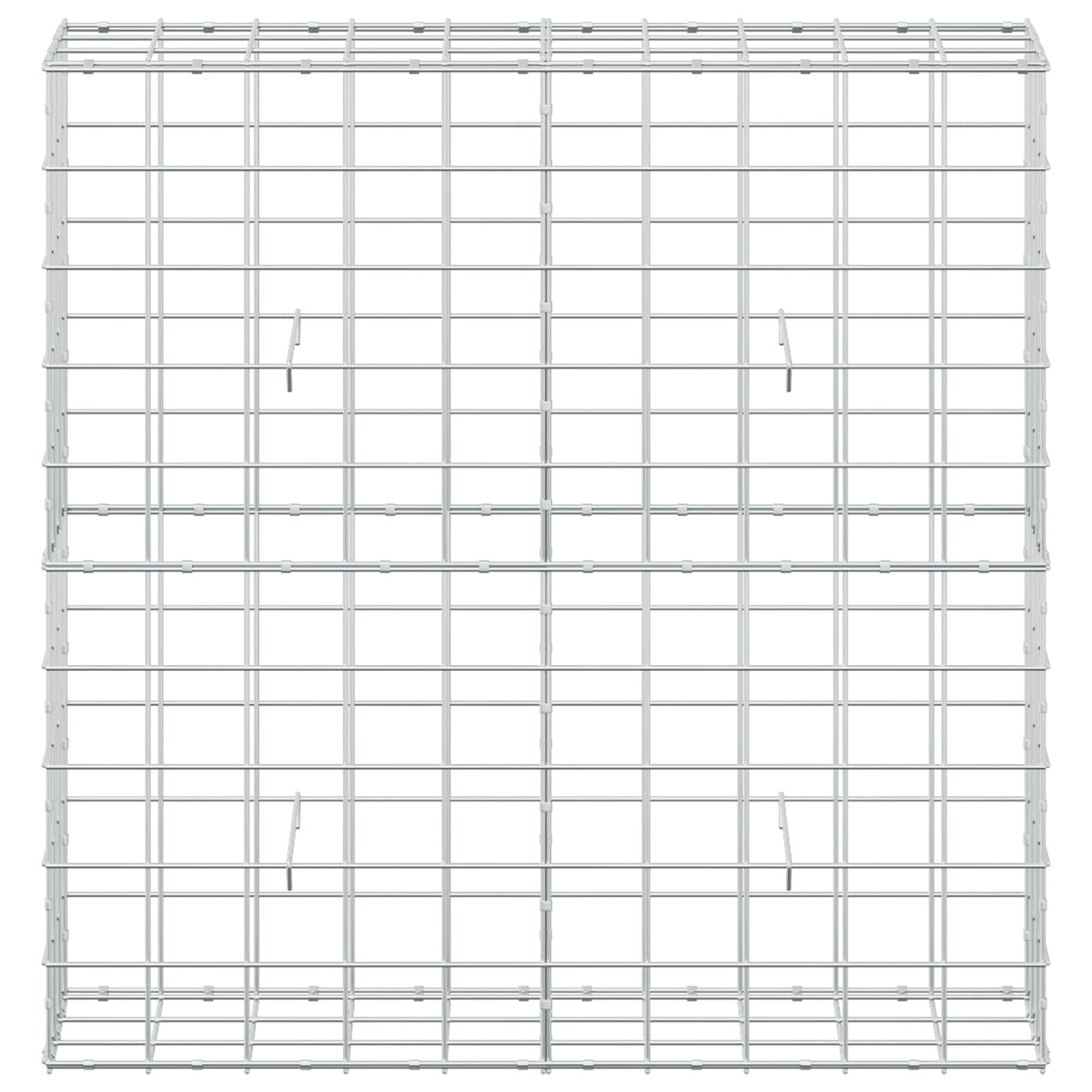 Gabion with 5 mm Wire and 10x10 cm Mesh 100x30x100 cm