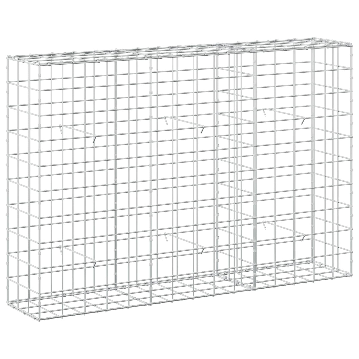 Gabion with 5 mm Wire and 10x10 cm Mesh 150x30x100 cm