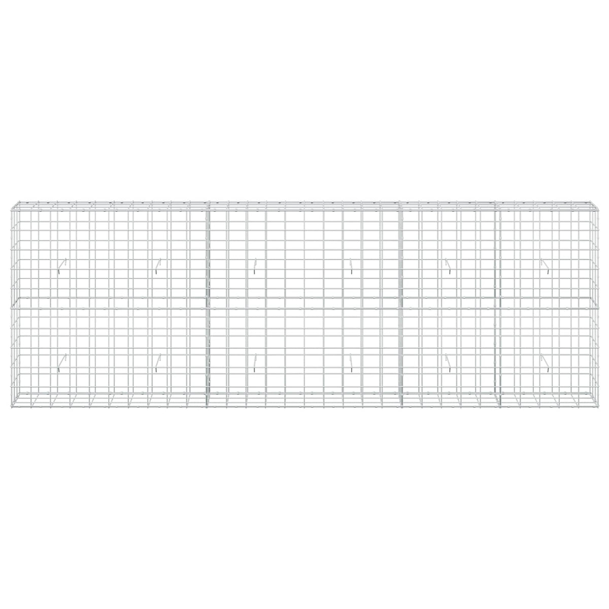 Gabion with 5 mm Wire and 10x10 cm Mesh 300x30x100 cm