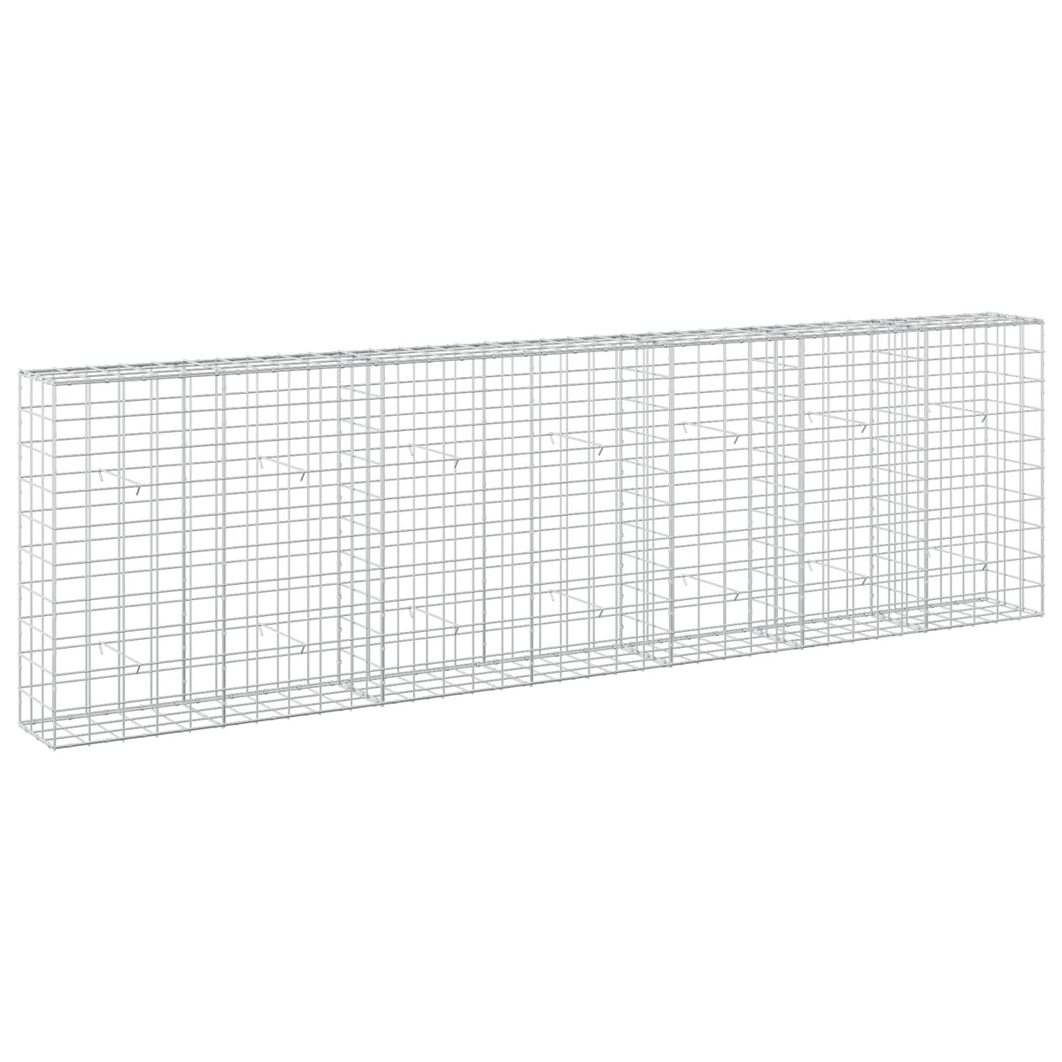 Gabion with 5 mm Wire and 10x10 cm Mesh 350x30x100 cm