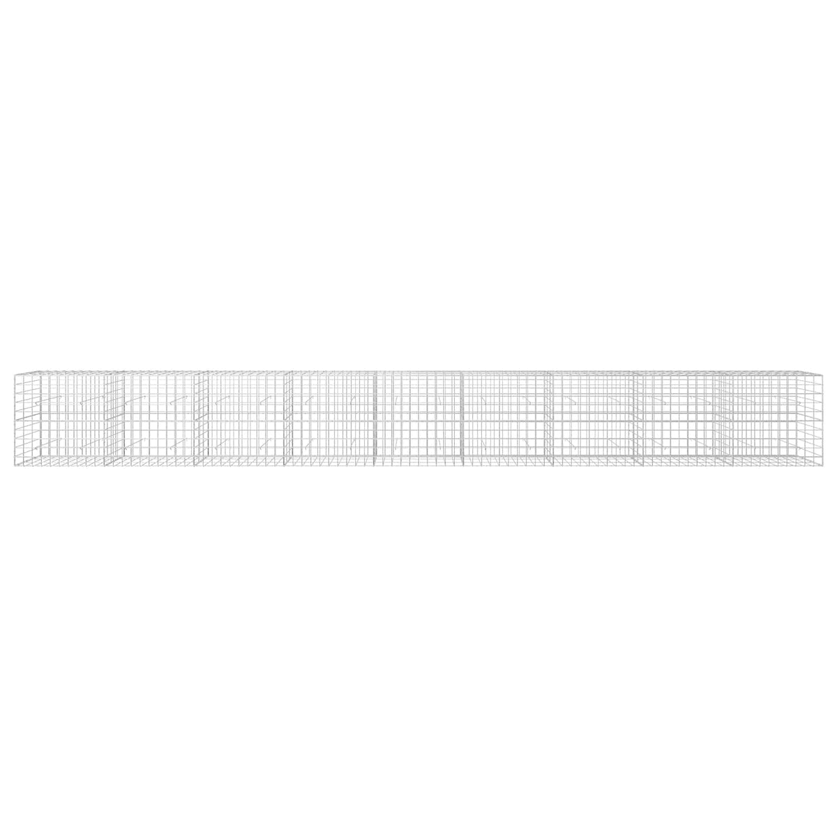 Gabion with 5 mm Wire and 10x10 cm Mesh 900x30x100 cm