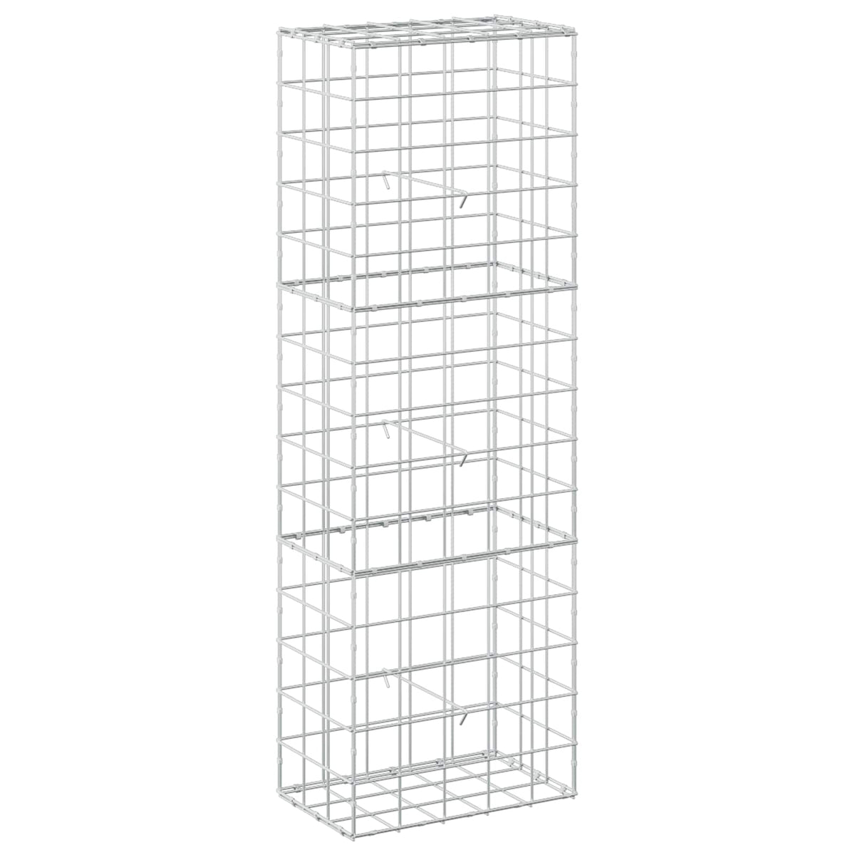 Gabion with 5 mm Wire and 10x10 cm Mesh 50x30x150 cm
