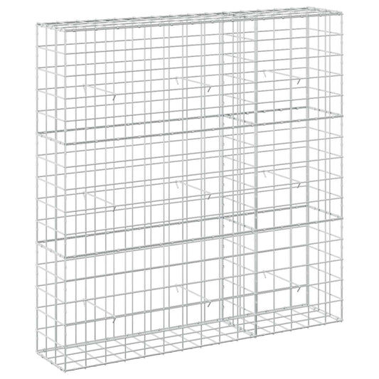 Gabion with 5 mm Wire and 10x10 cm Mesh 150x30x150 cm