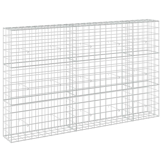 Gabion with 5 mm Wire and 10x10 cm Mesh 250x30x150 cm