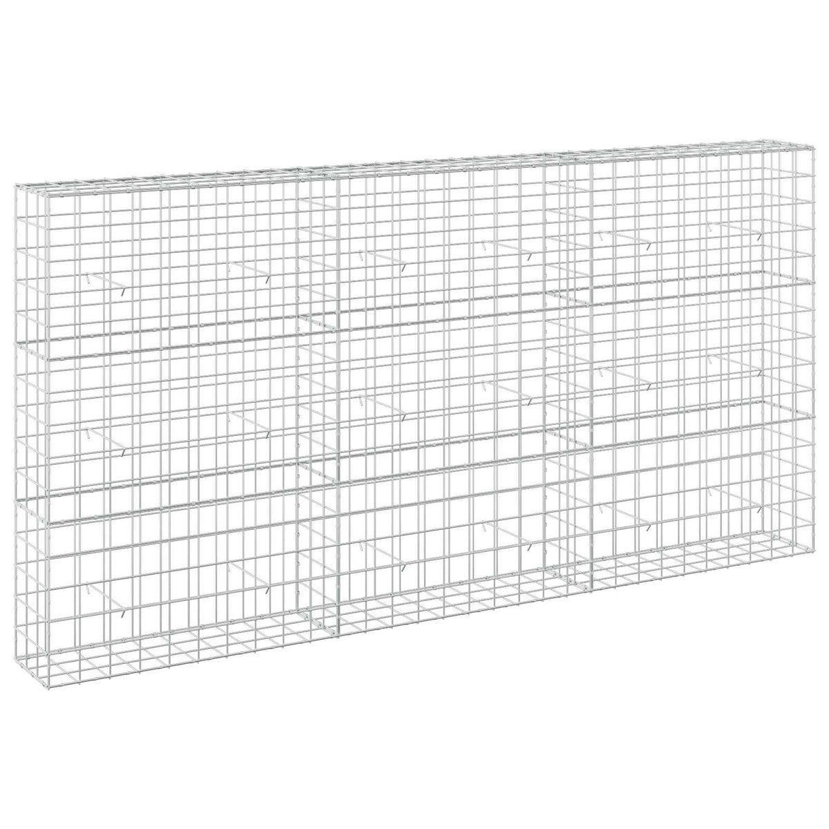 Gabion with 5 mm Wire and 10x10 cm Mesh 300x30x150 cm