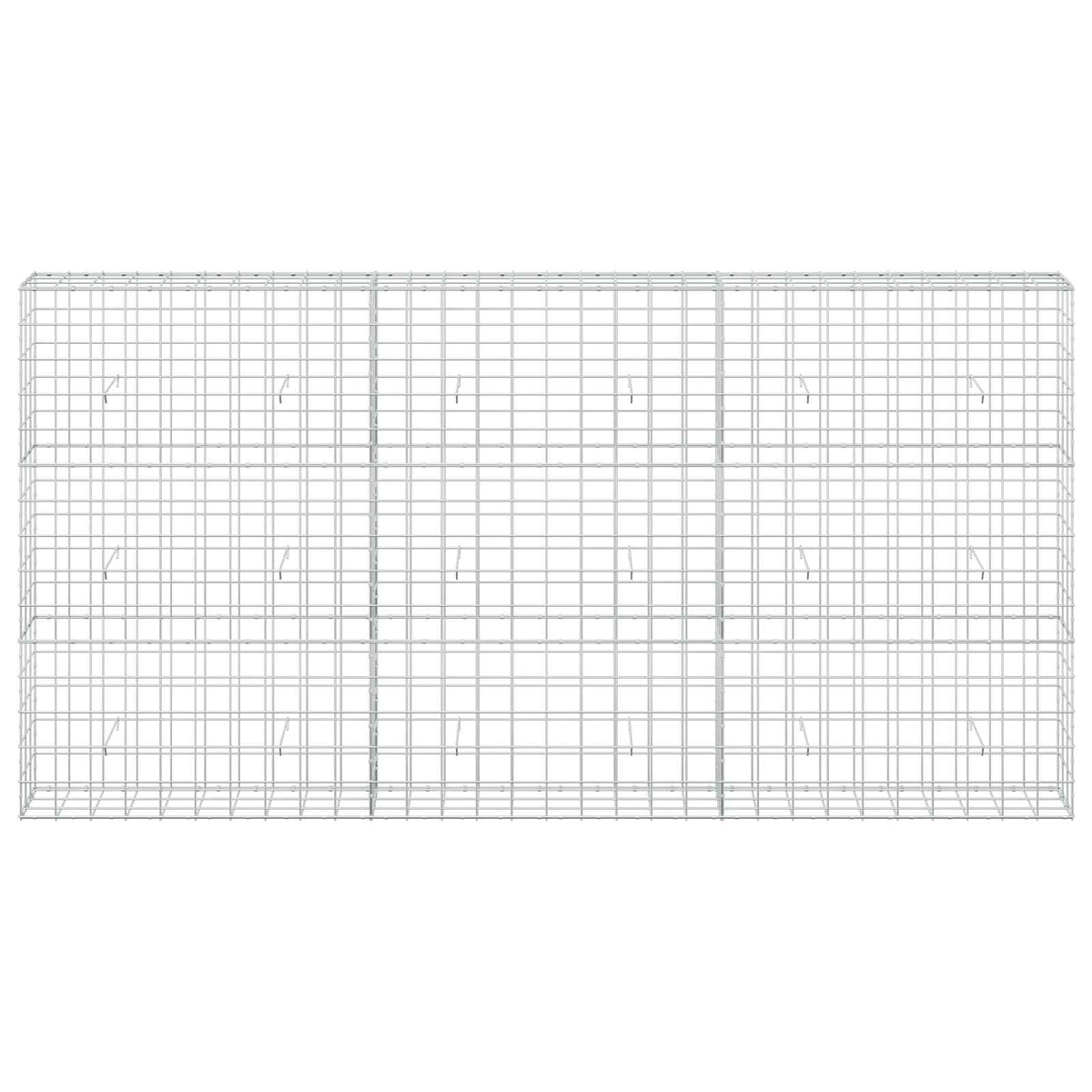 Gabion with 5 mm Wire and 10x10 cm Mesh 300x30x150 cm