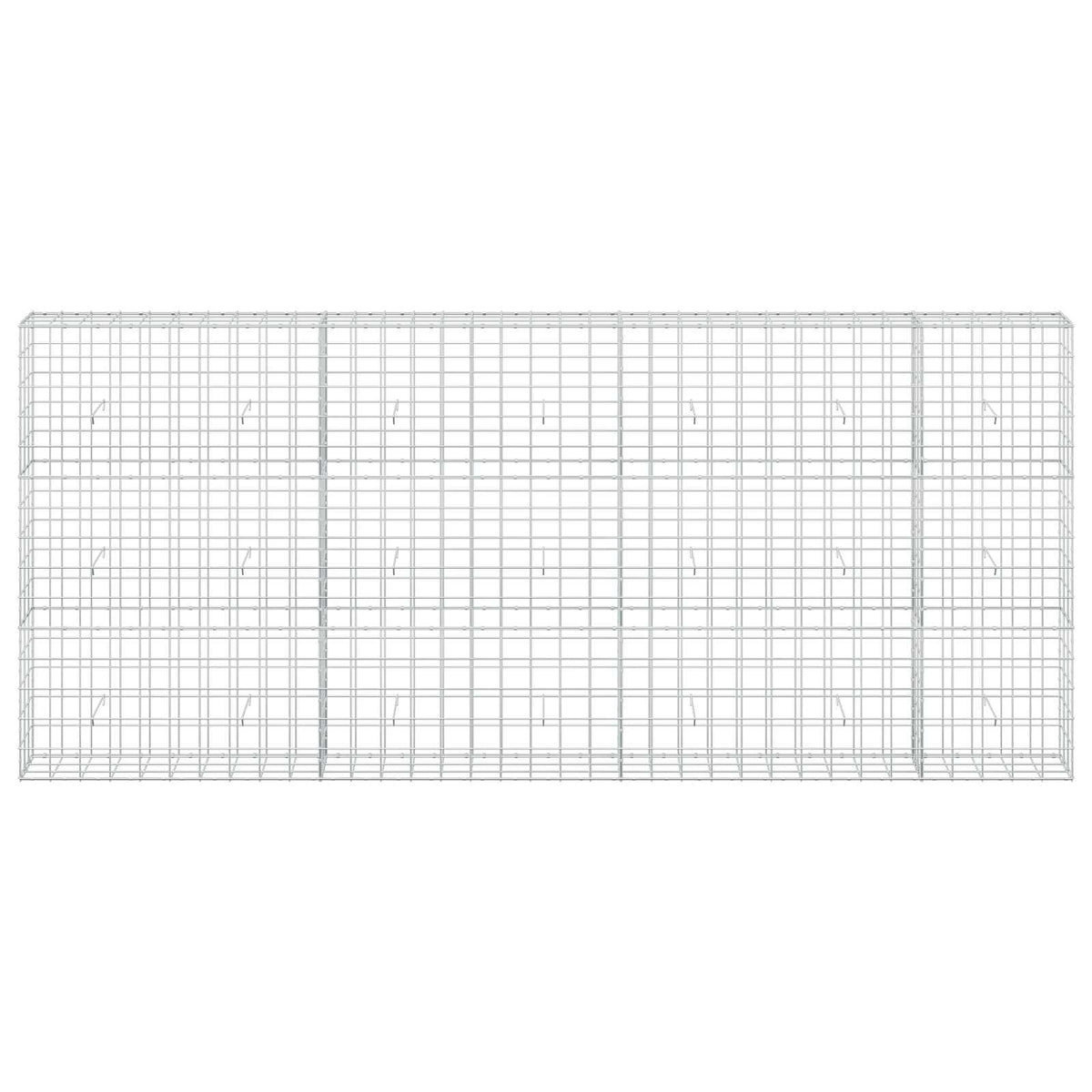 Gabion with 5 mm Wire and 10x10 cm Mesh 350x30x150 cm