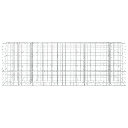 Gabion with 5 mm Wire and 10x10 cm Mesh 450x30x150 cm