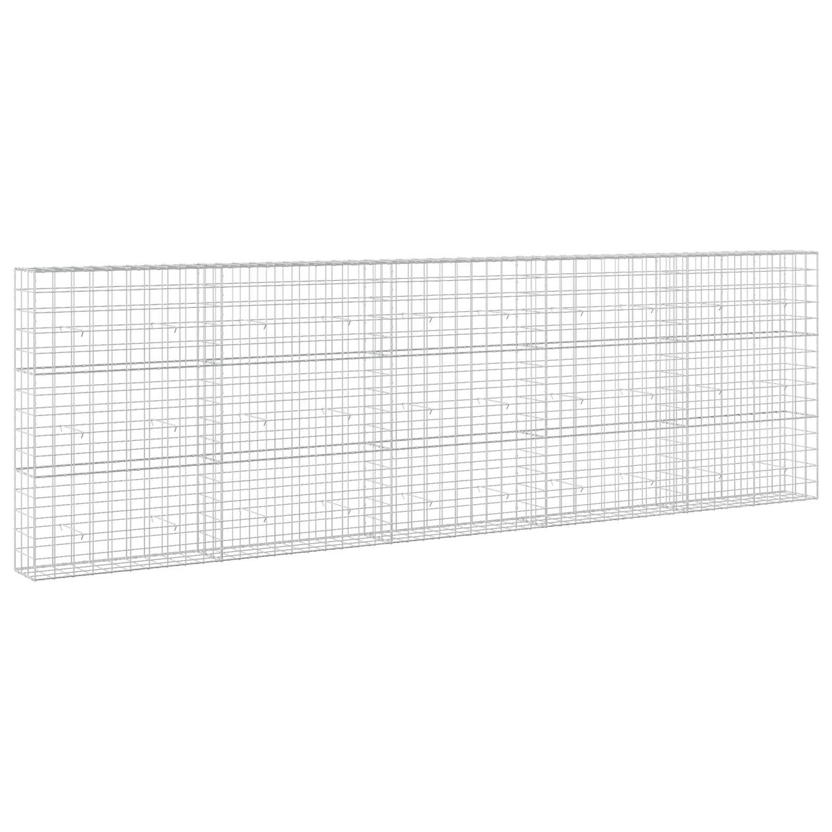 Gabion with 5 mm Wire and 10x10 cm Mesh 500x30x150 cm